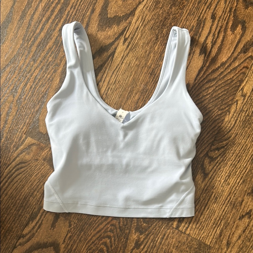 Light Blue Lululemon Workout Women’s Align Tank